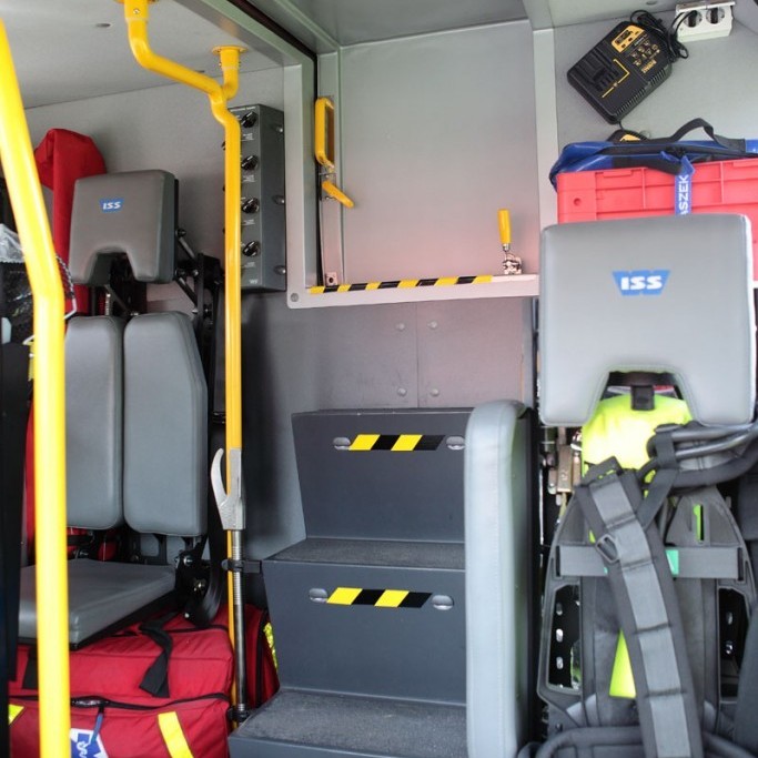 Ný Wiss Felix 8 x 8 flugvallaslökkvibifreið á Copernicusar flugvellinum í Wroclaw