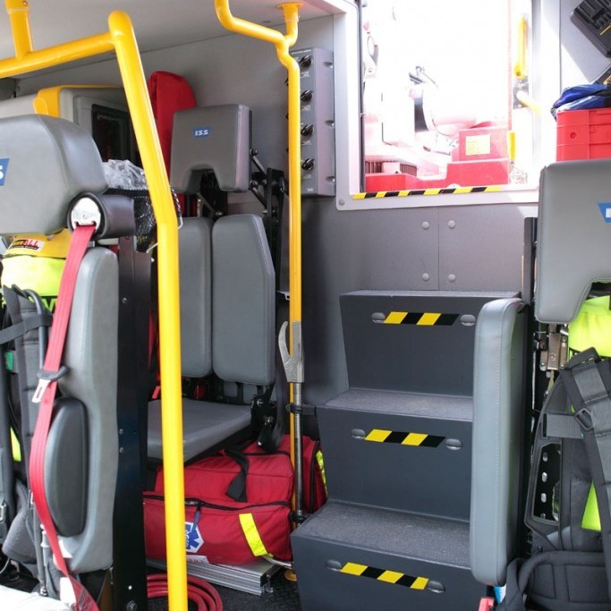 Ný Wiss Felix 8 x 8 flugvallaslökkvibifreið á Copernicusar flugvellinum í Wroclaw