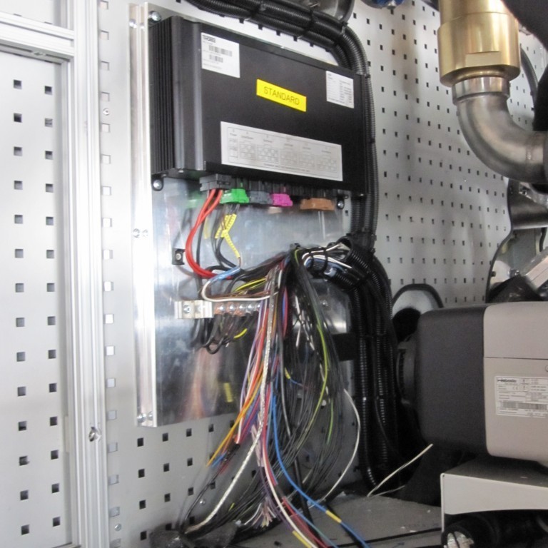 CanBus stýrikerfið í dæluskáp