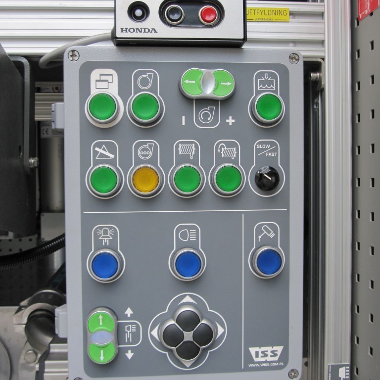 Myndrænar leiðbeiningar á dæluborði