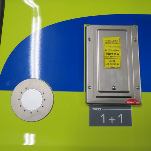 Útistart og húsarafmagnstengill 3ja fasa (Rettbox)