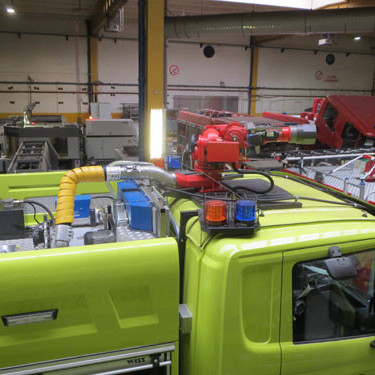 FireDos þakbyssa 4.000 l/mín