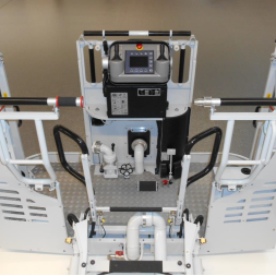 Magirus stigabifreið fyrir Slökkvilið Akraness og Hvalfjarðarsveitar. Lengsta stigabifreið sem flutt hefur verið til landsins fyrir slökkvilið.