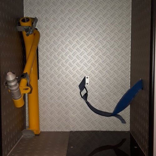 Magirus stigabifreið fyrir Slökkvilið Akraness og Hvalfjarðarsveitar. Lengsta stigabifreið sem flutt hefur verið til landsins fyrir slökkvilið.