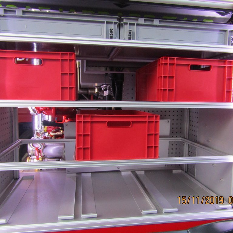 Kassar í skáp nr. 4