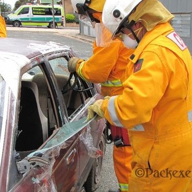 Packexe SMASH® varnarfilma til að auðvelda störf við klippi og björgunarvinnu