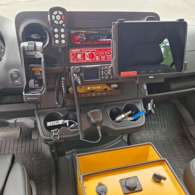 Búnaður í ökumannshúsi