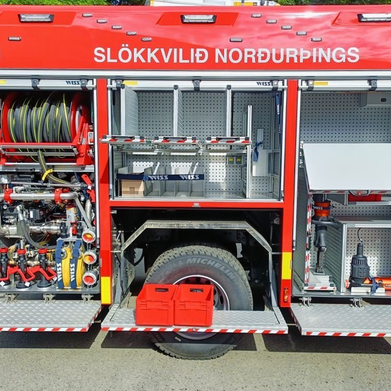 Hægri hlið útdreginn búnaður