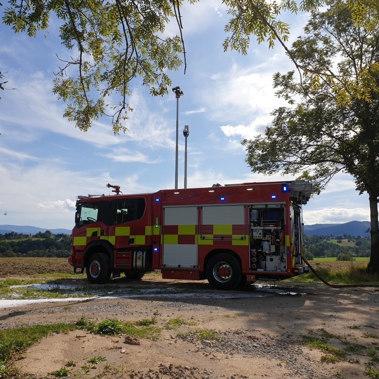 Við prófanir í Póllandi