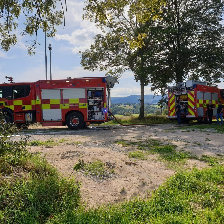 Við prófanir í Póllandi