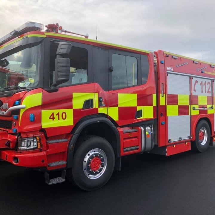 Battenburg merkingar á hliðum