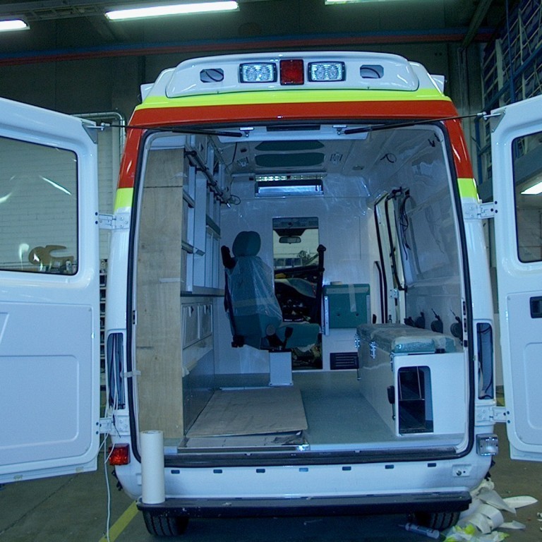 Opið fram í ökumannshlutann