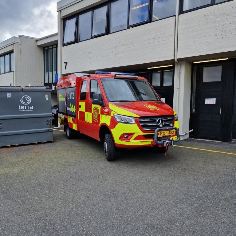 Við Eldvarnamiðstöðina