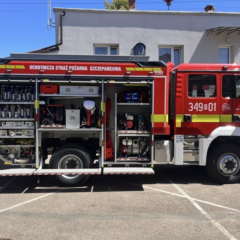 Wiss slökkvibifreið MAN 13.290