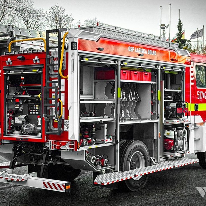 Wiss slökkvibifreið MAN 13.290