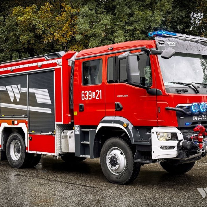 Wiss slökkvibifreið MAN 13.290