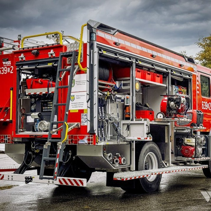 Wiss slökkvibifreið MAN 13.290