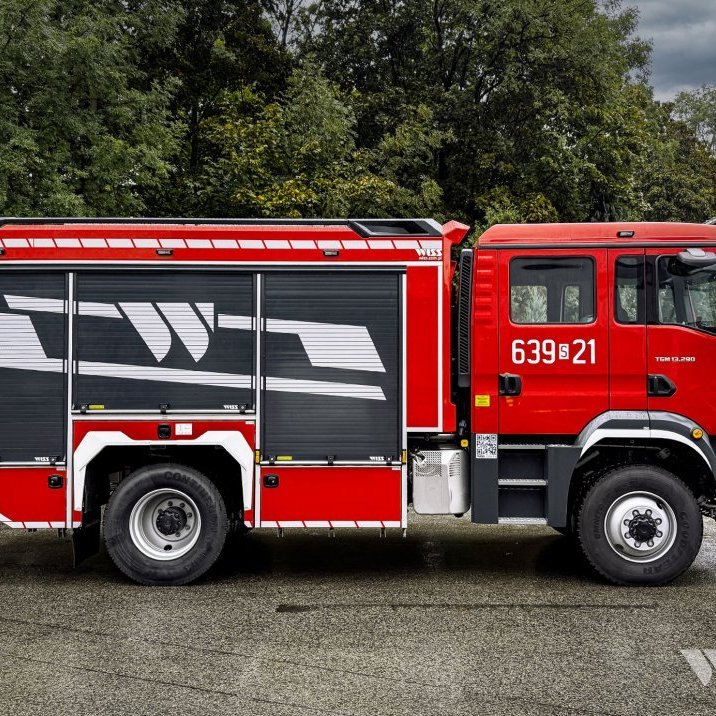 Wiss slökkvibifreið MAN 13.290