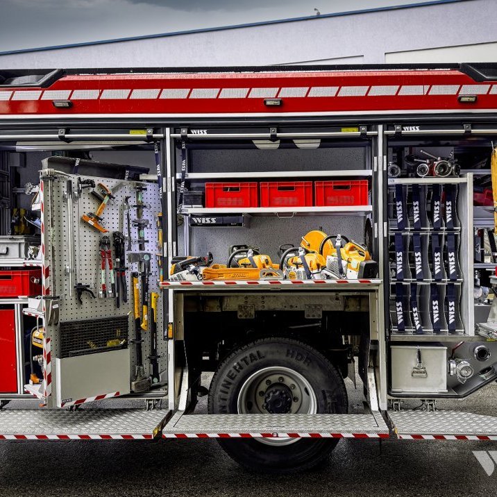 Wiss slökkvibifreið MAN 13.290