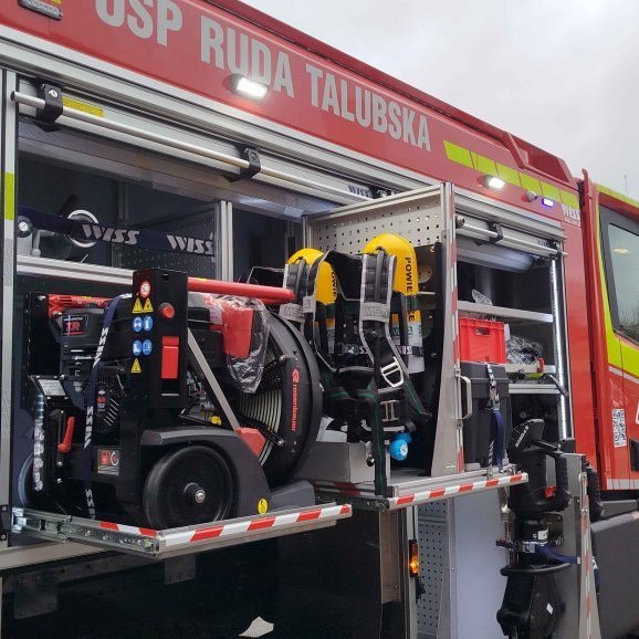 Wiss Scania slökkvibifreið