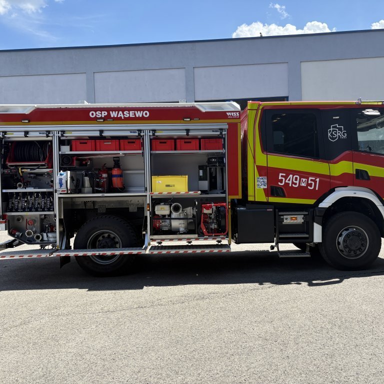 Wiss Scania slökkvibifreið