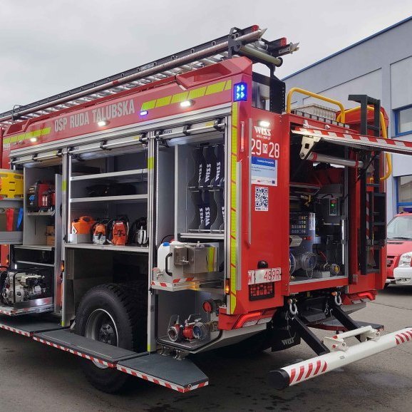 Wiss Scania slökkvibifreið