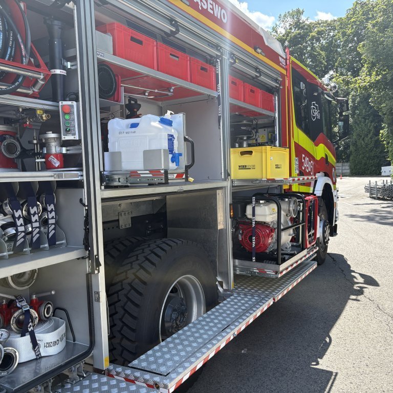 Wiss Scania slökkvibifreið