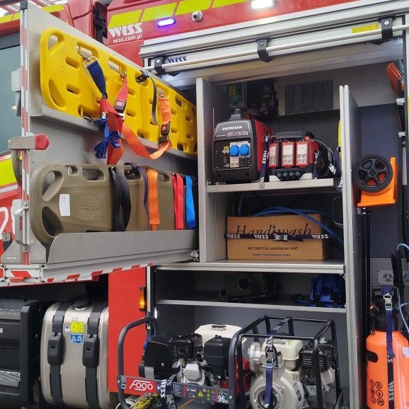 Wiss Scania slökkvibifreið