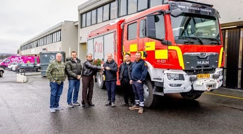 Afhending slökkvibifreiðar til Slökkviliðs Súðavíkur
