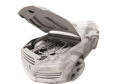 Automatic fire suppression system bíll