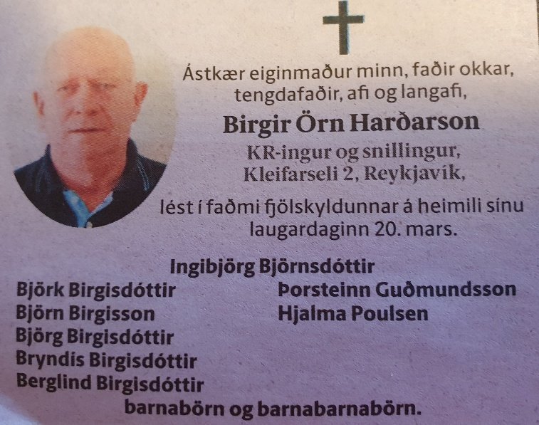 Birgir Harðarson