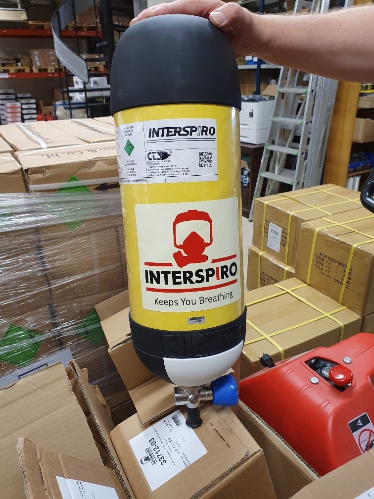 Interspiro 9 l. kútar