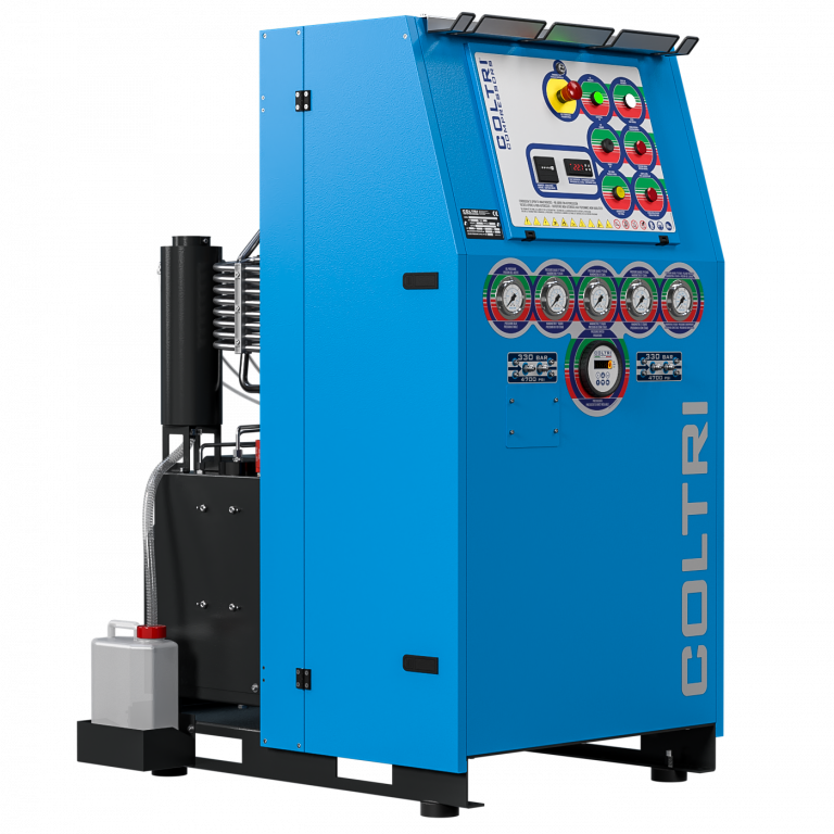 Coltri pressu með 2 x 50 L loftbanka
Air and nitrogen accumulation station 2×50 liters.