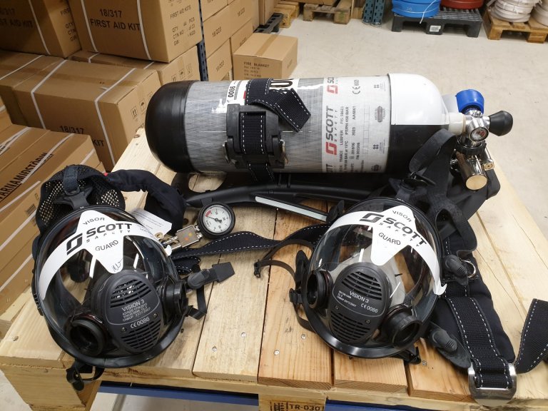 Vorum að afgreiða frá okkur Scott Propak F reykköfunartæki