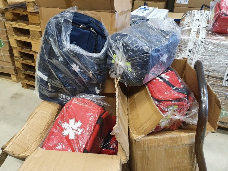 Medsource sjúkratöskur og bakpoka