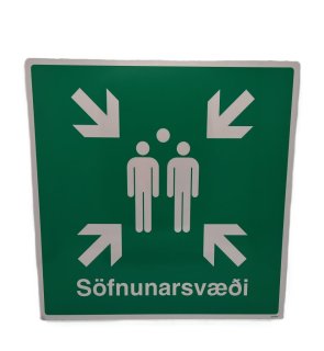 Söfnunarsvæði 45 x 45 sm
