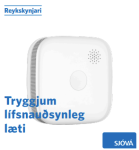 Sjóvá Zorro Reykskynjari Hvítur