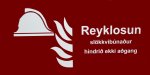 Reyklosun, álskilti 15x30 ál