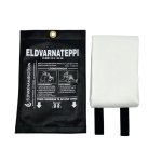  Eldvarnateppi leður svart