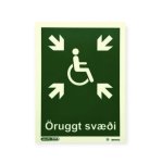 Öruggt svæði fatlaðara