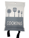 Eldvarnarteppi Cooking grátt
