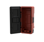 Skápur fyrir slökkviteppi