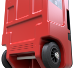 Skápur fyrir slökkviteppi